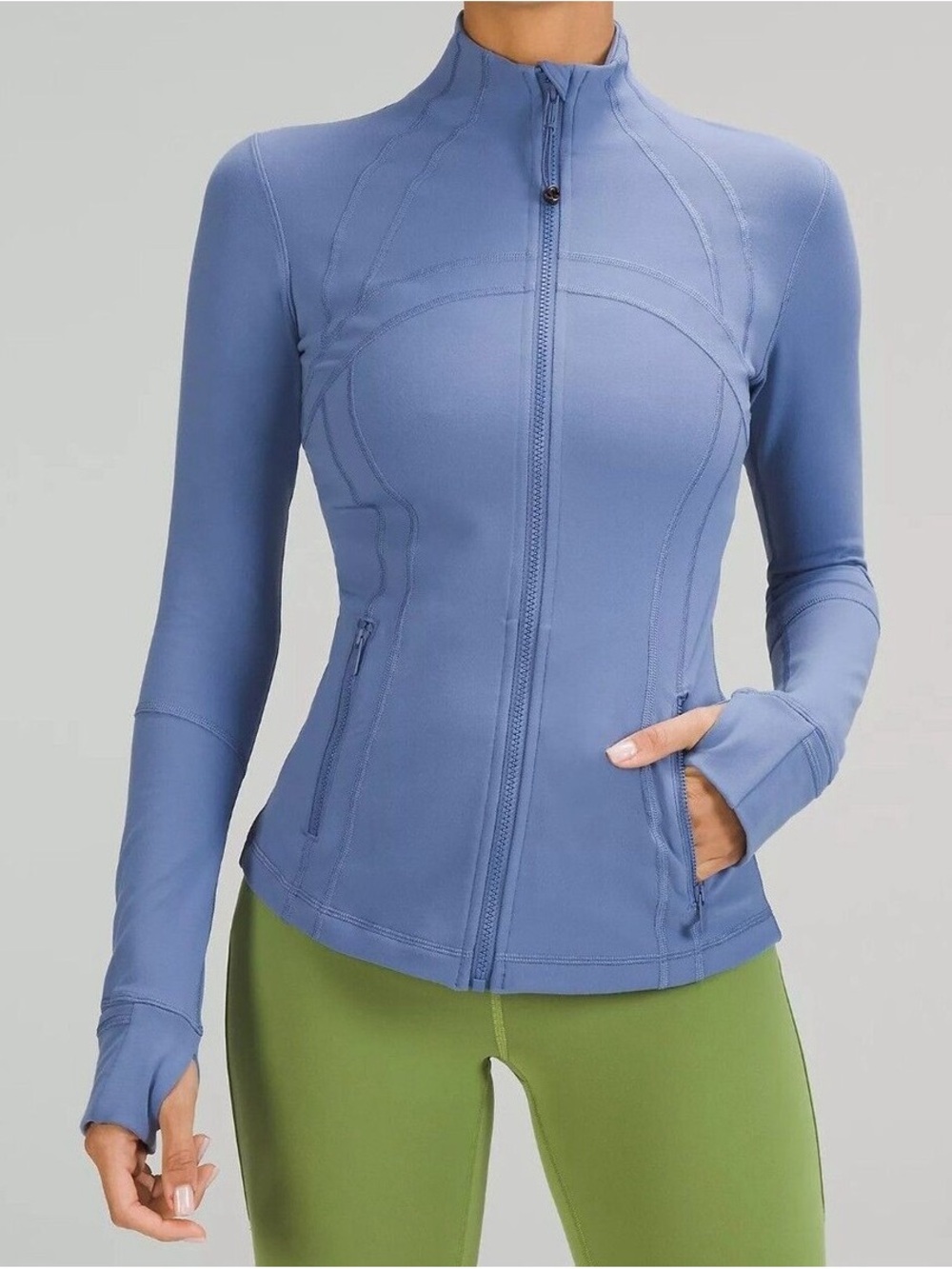 Lululemon Define Jacket Mesh Vent Luon Water Drop Size 6